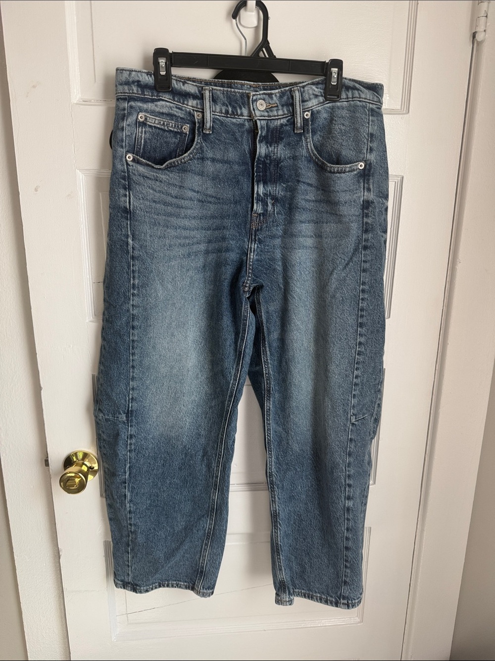 Lucky Brand Cropped Blue Denim Jeans